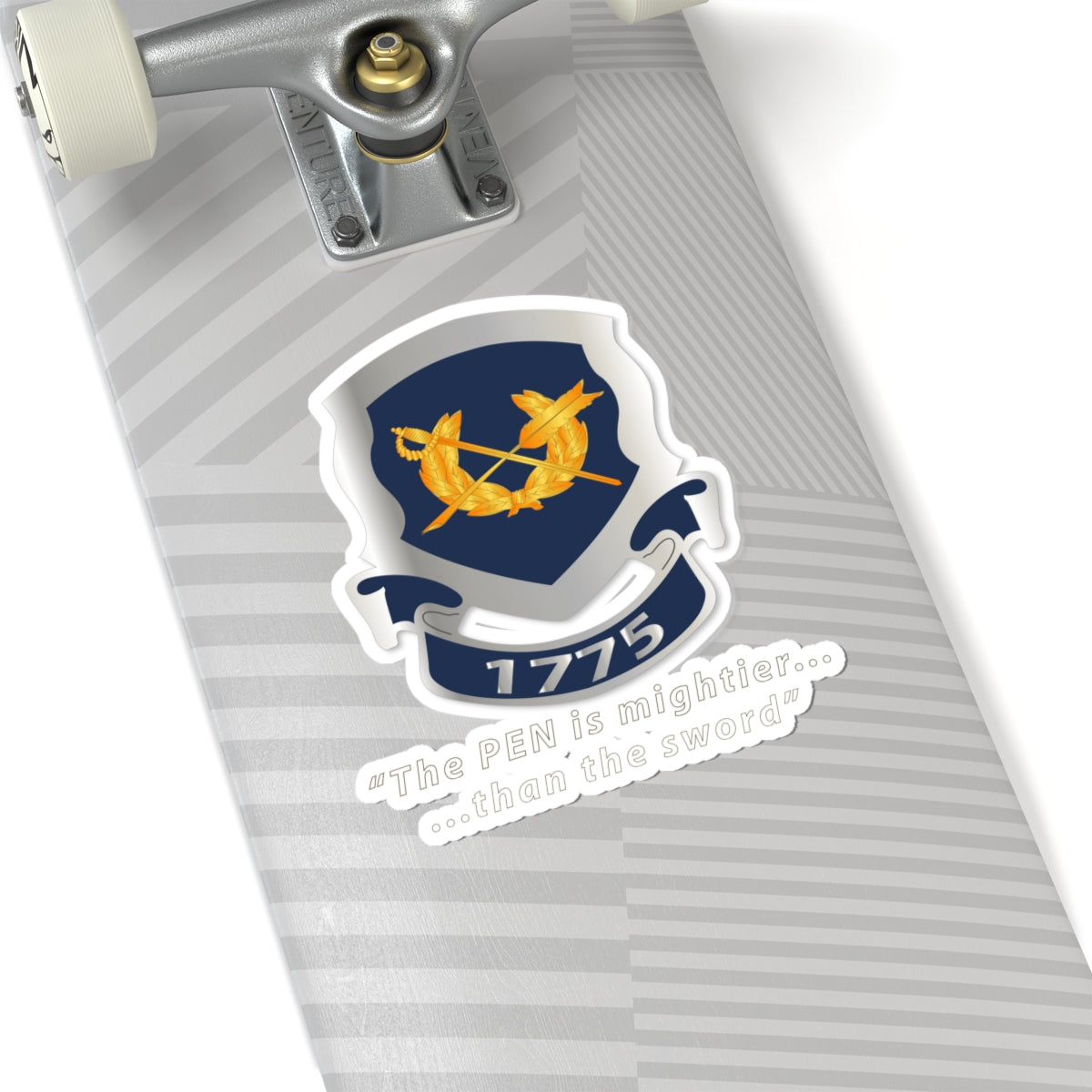 Kiss-Cut Stickers - Jag Corps Crest - Pen is Mighter X 300