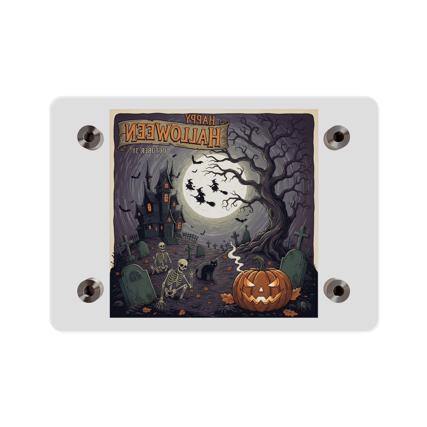 Acrylic Wall Art Panel - Halloween