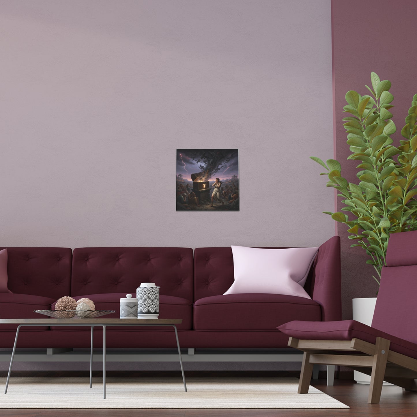 Indoor and Outdoor Silk Posters - Pandoras box