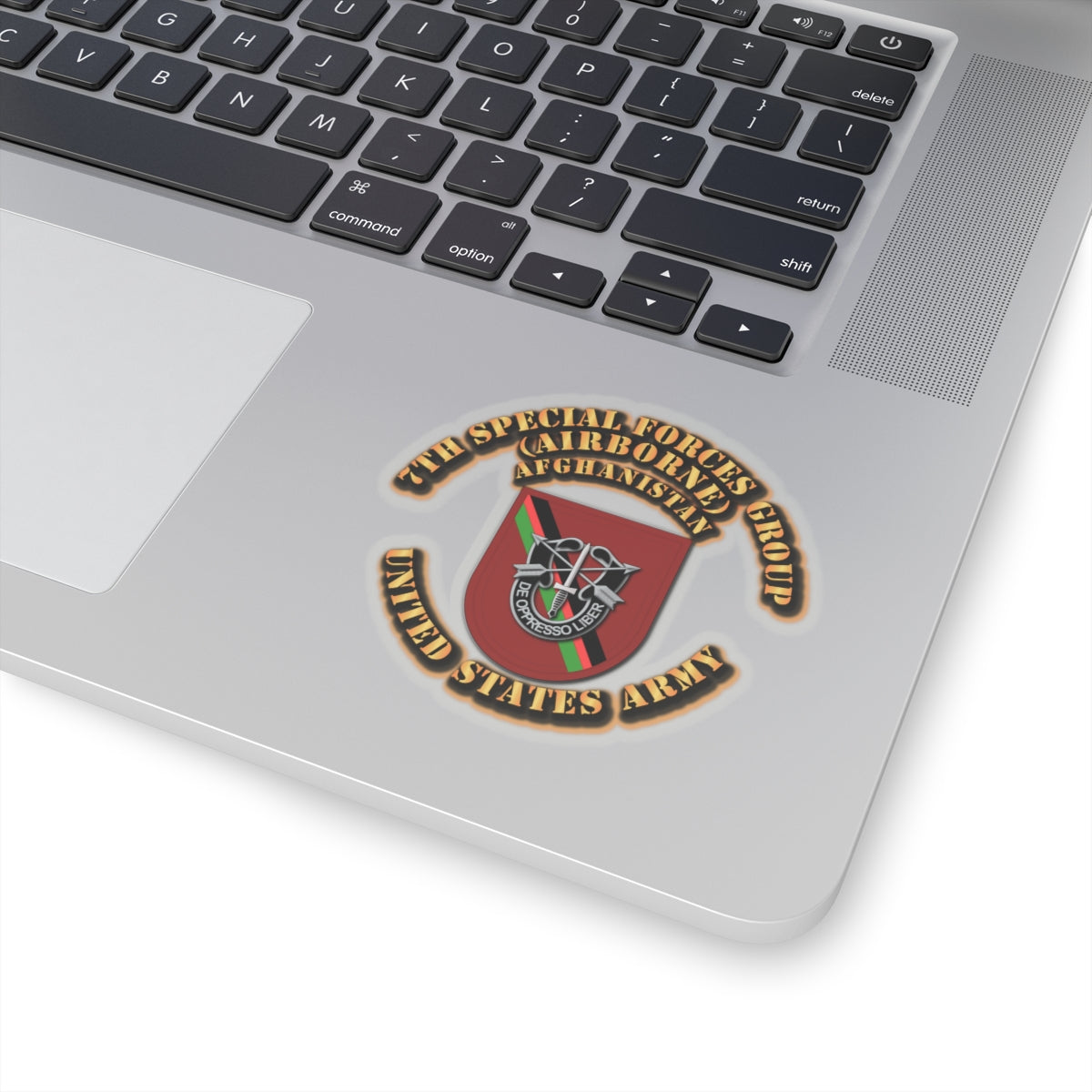 Kiss-Cut Stickers - SOF - 7th SFG - Flash - w AFG Band