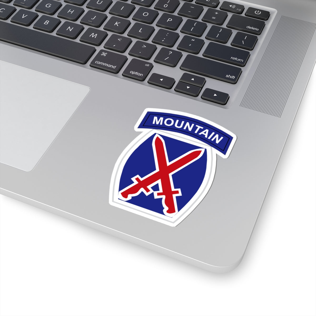 Kiss-Cut Stickers - 10th Mountain Division wo Txt
