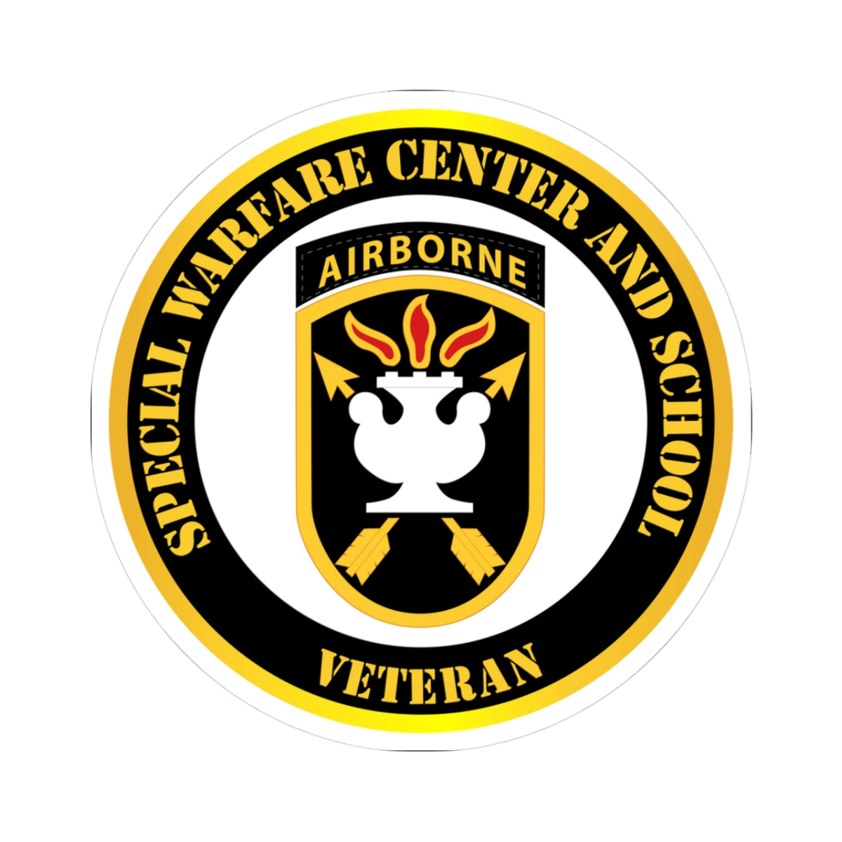 Kiss-Cut Stickers - SOF - JFKSWCS - SSI - Veteran