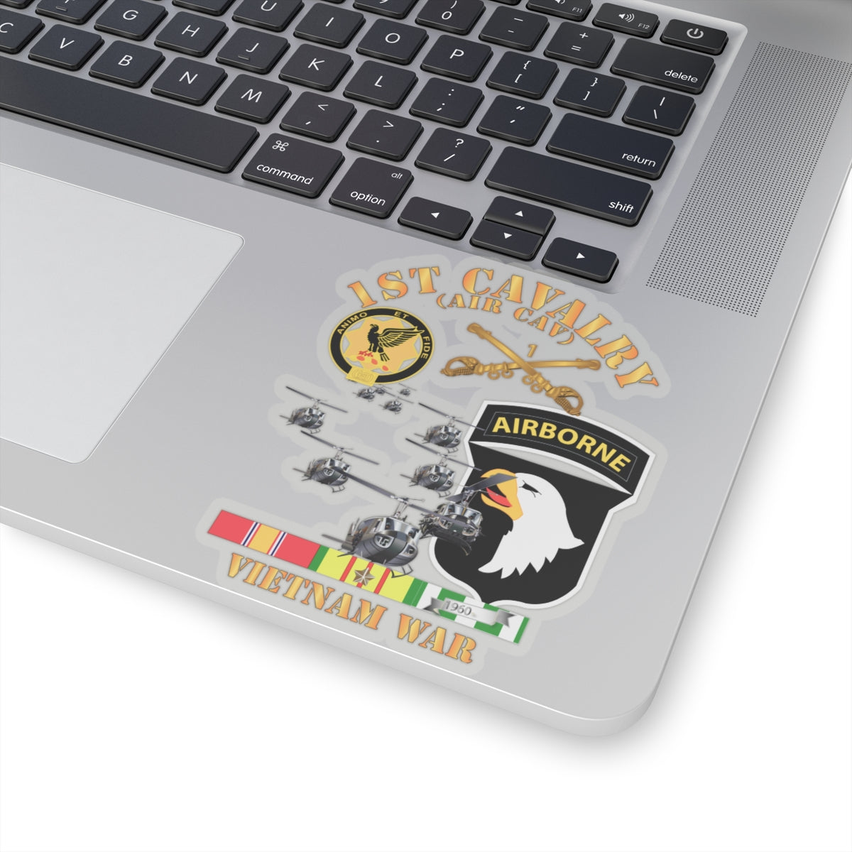 Kiss-Cut Stickers - 1st Cavalry (Air Cav) - 101st Airborne w SVC