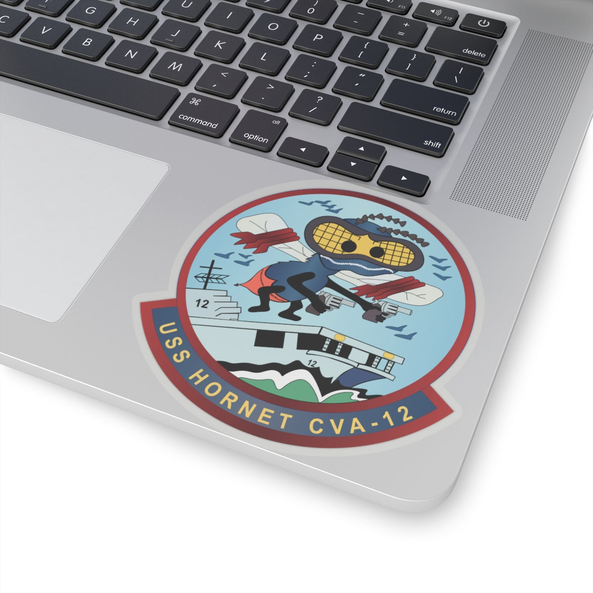 Kiss-Cut Stickers - Navy - USS Hornet (CV-12) wo Txt