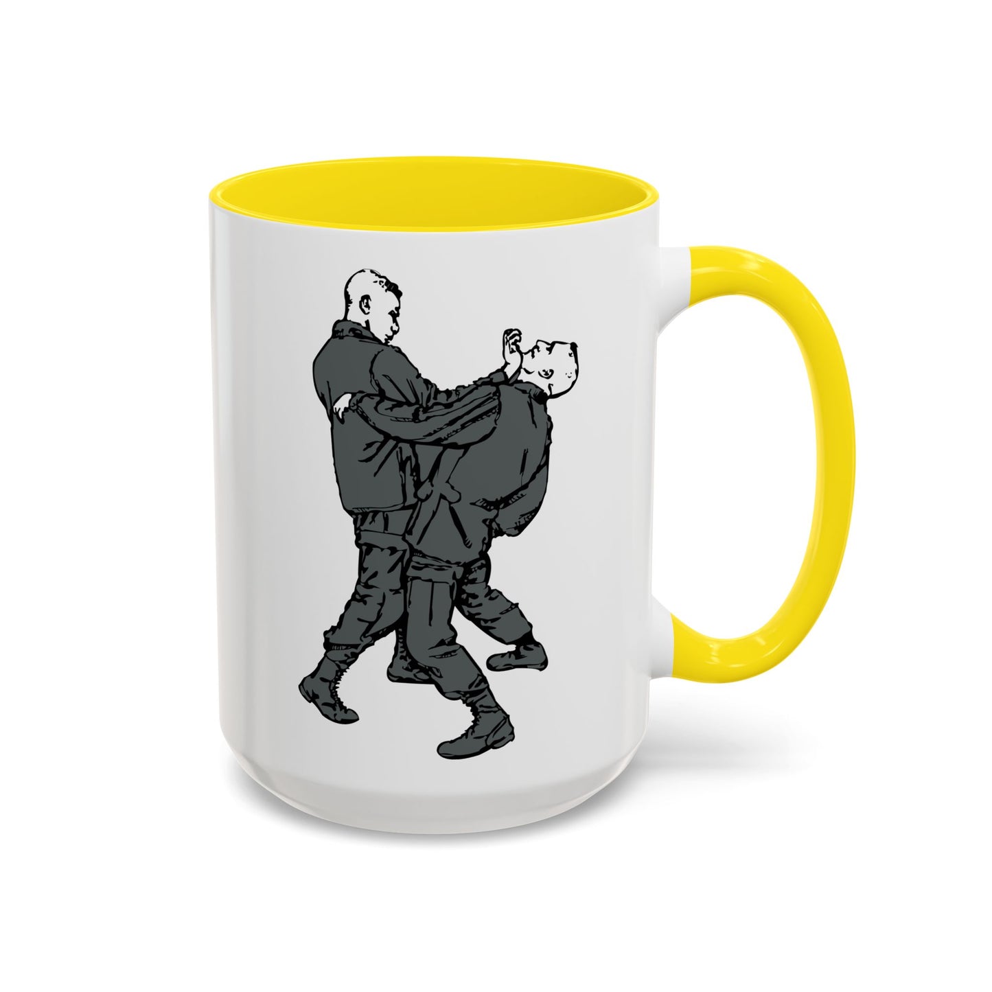 Accent Coffee Mug (11oz & 15oz) - Palm-Heel Strike to Chin X 300