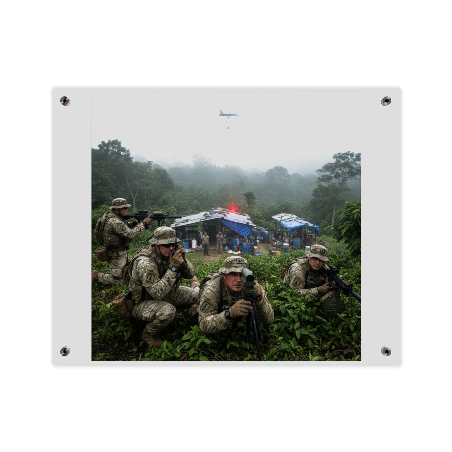 Acrylic Wall Art Panel - Jungle lab