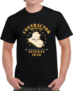 Govt - Military Contractor - Veteran - Iraq X 300 T Shirt