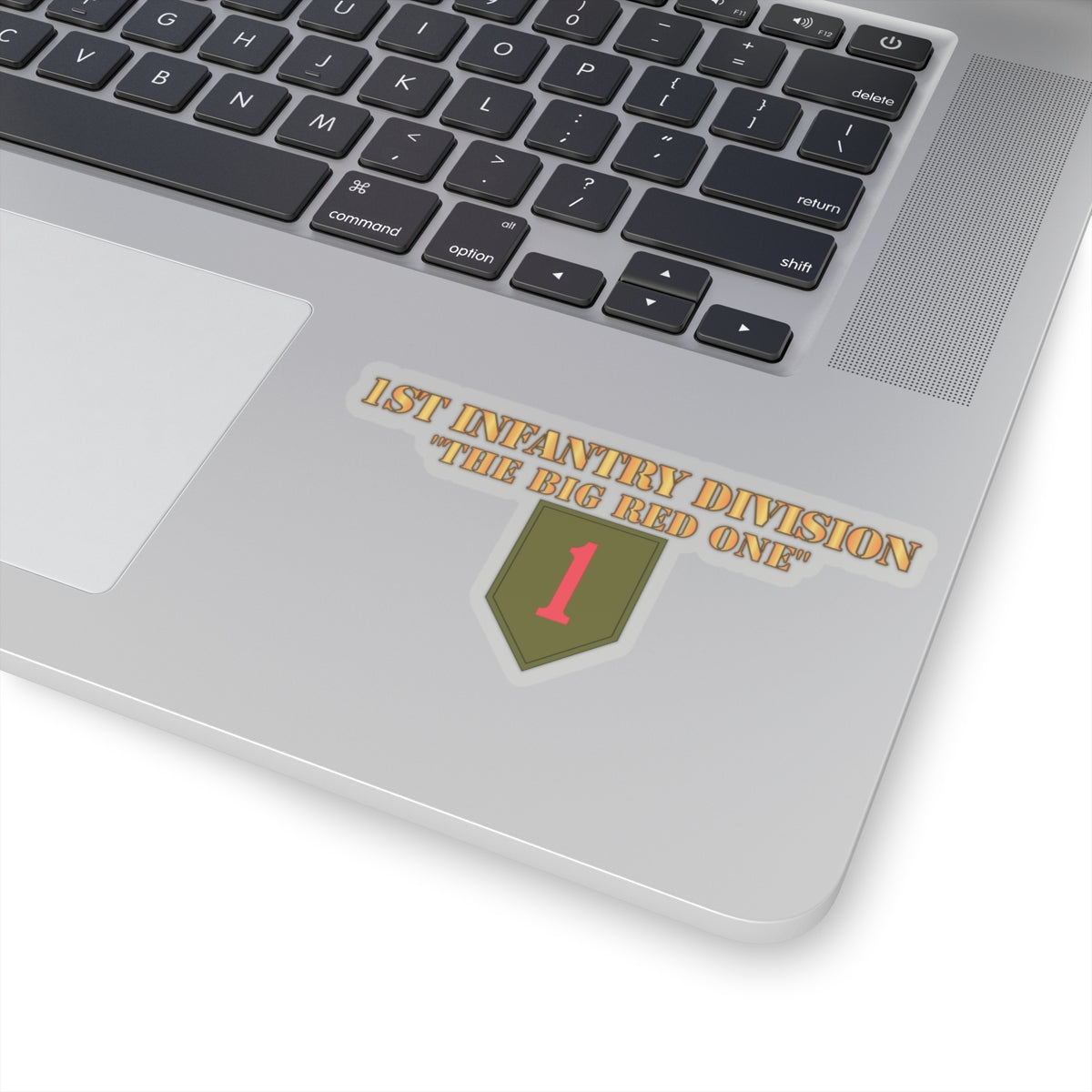 Kiss-Cut Stickers - 1st Infantry Division - Big Red One - Hat