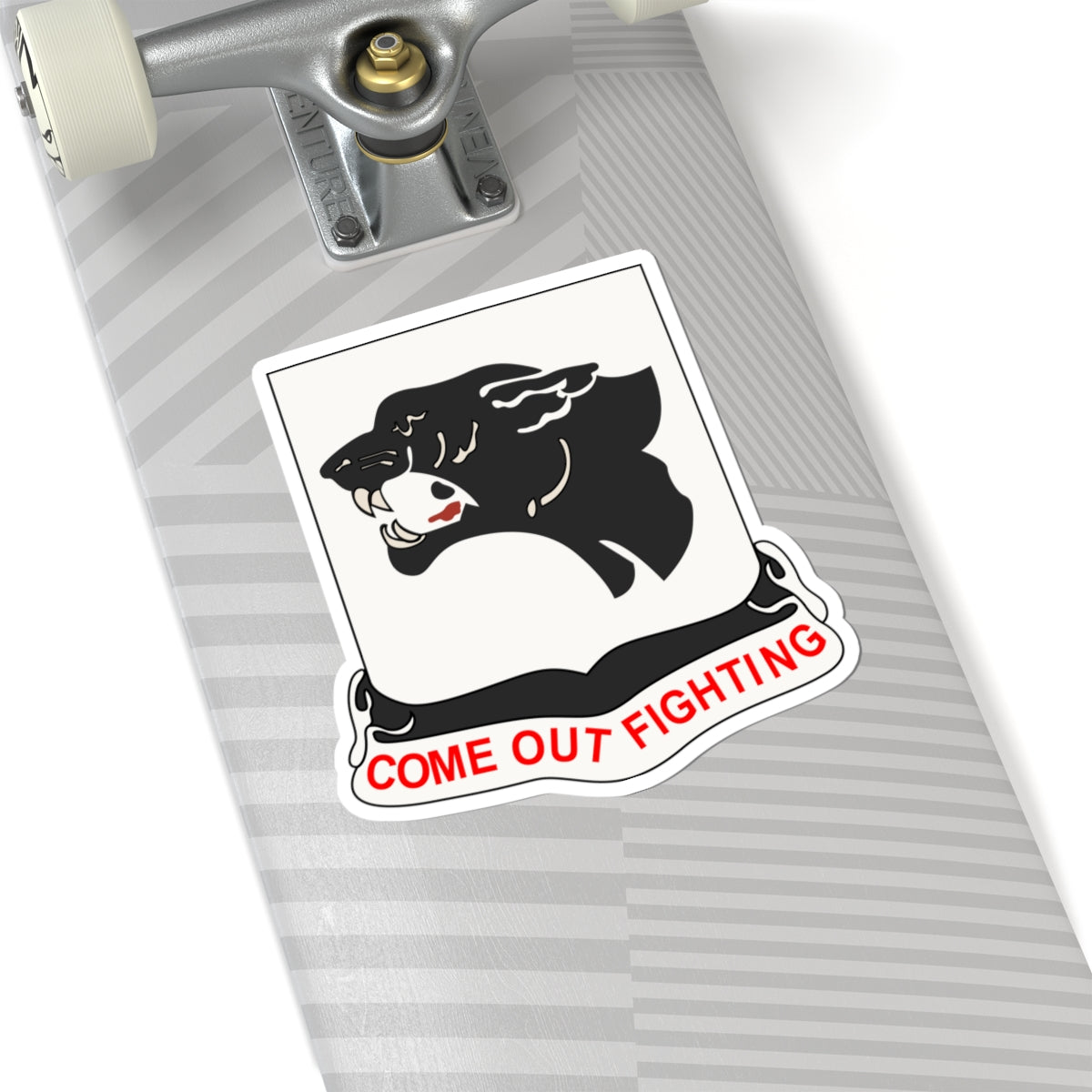 Kiss-Cut Stickers - 761st Tank Battalion - Black Panthers wo Txt