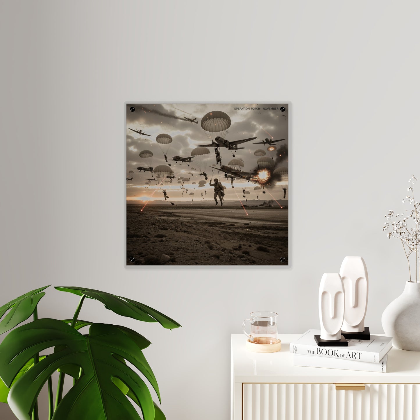 Acrylic Wall Art Panel - Operation Torch Nov 1942