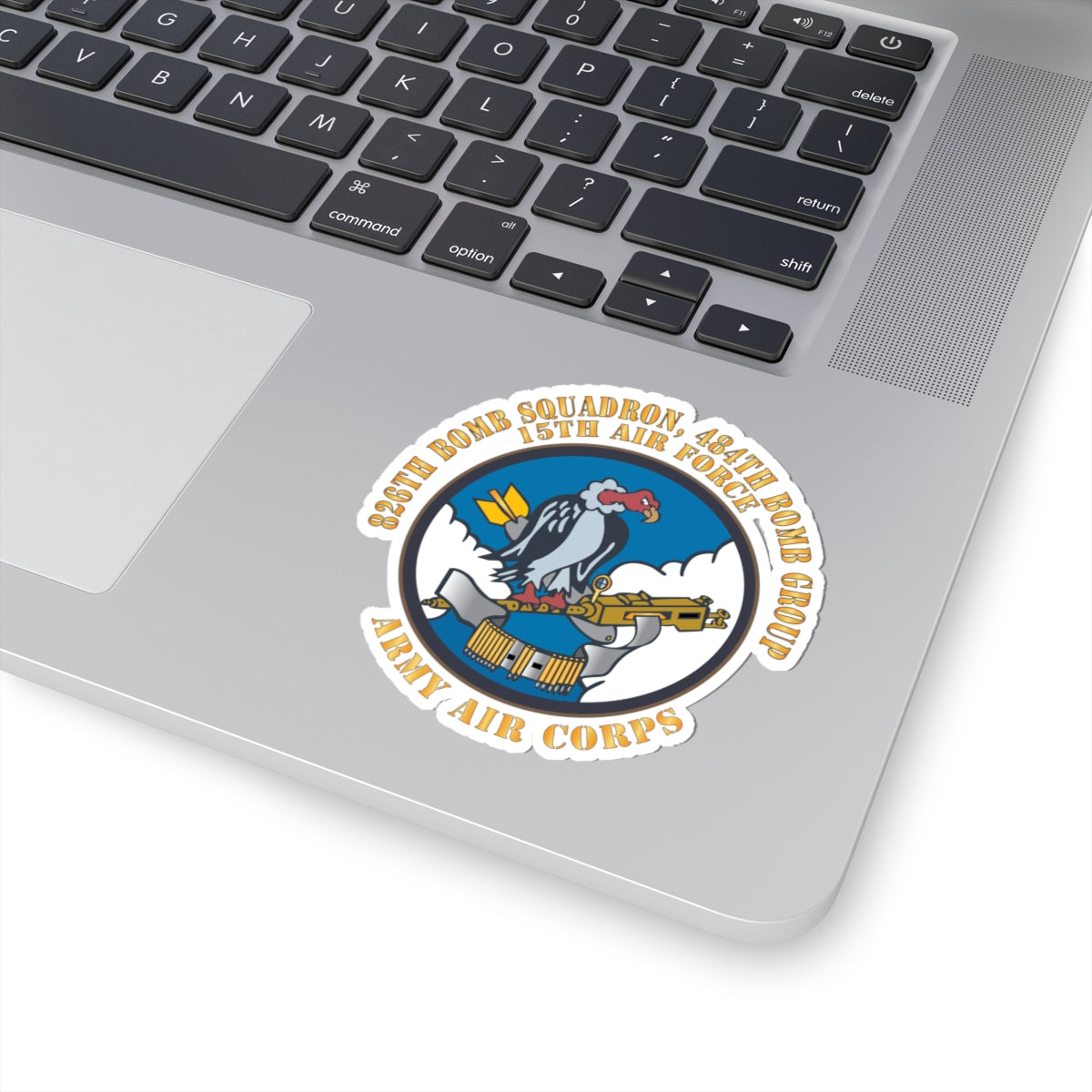 Kiss-Cut Stickers - AAC - 826th Bomb Squadron, 484th Bomb Group - 15th AAF X 300