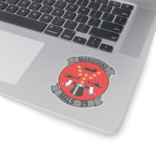 Load image into Gallery viewer, Kiss-Cut Stickers - USMC - Marine Aviation Logistics Squadron 39 - MALS 39 - Magicians wo txt
