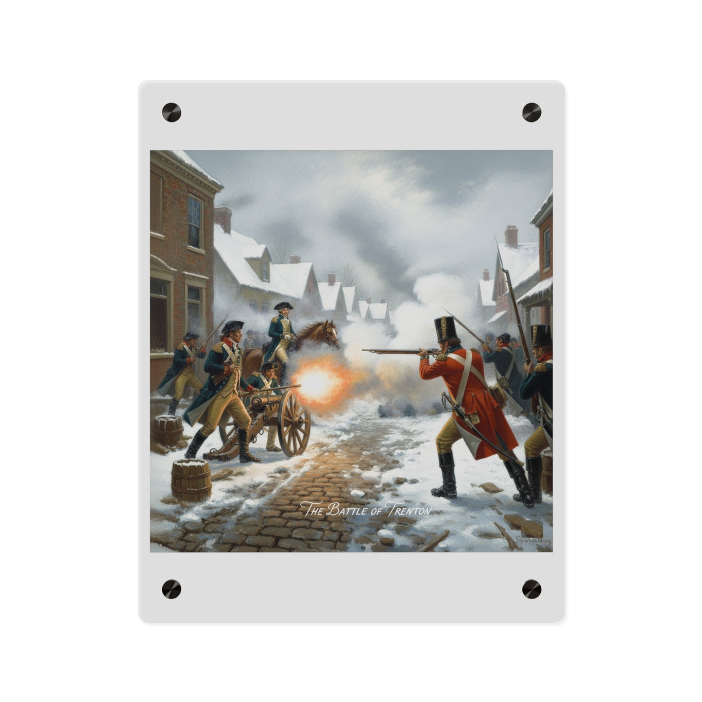 Acrylic Wall Art Panel - Battle of Trenton