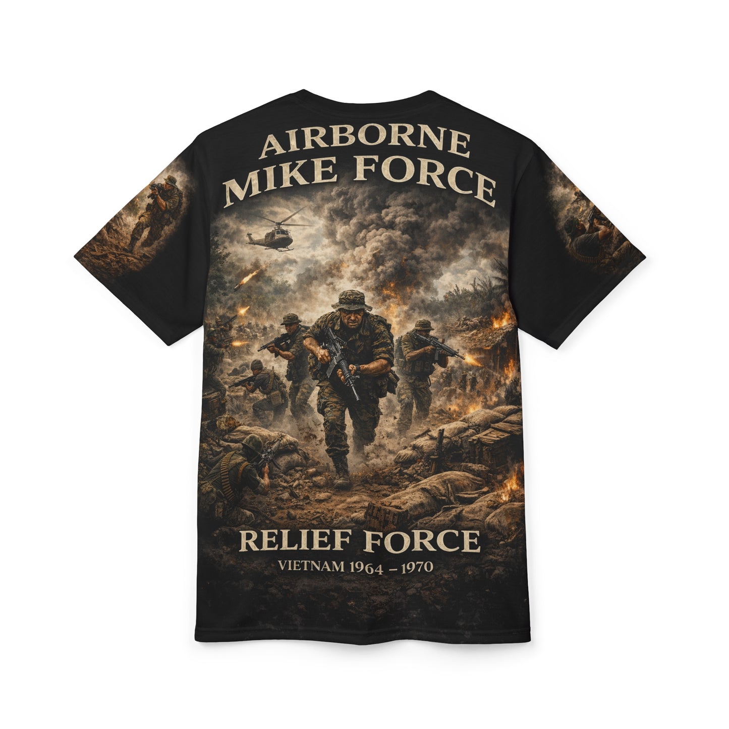 Airborne Mike Force MACV-SOG Tribute Tee — Relief Force Vietnam