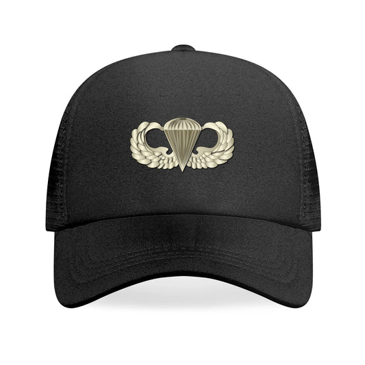 Breathable Mesh Baseball Cap Summer Hat with Front Printed