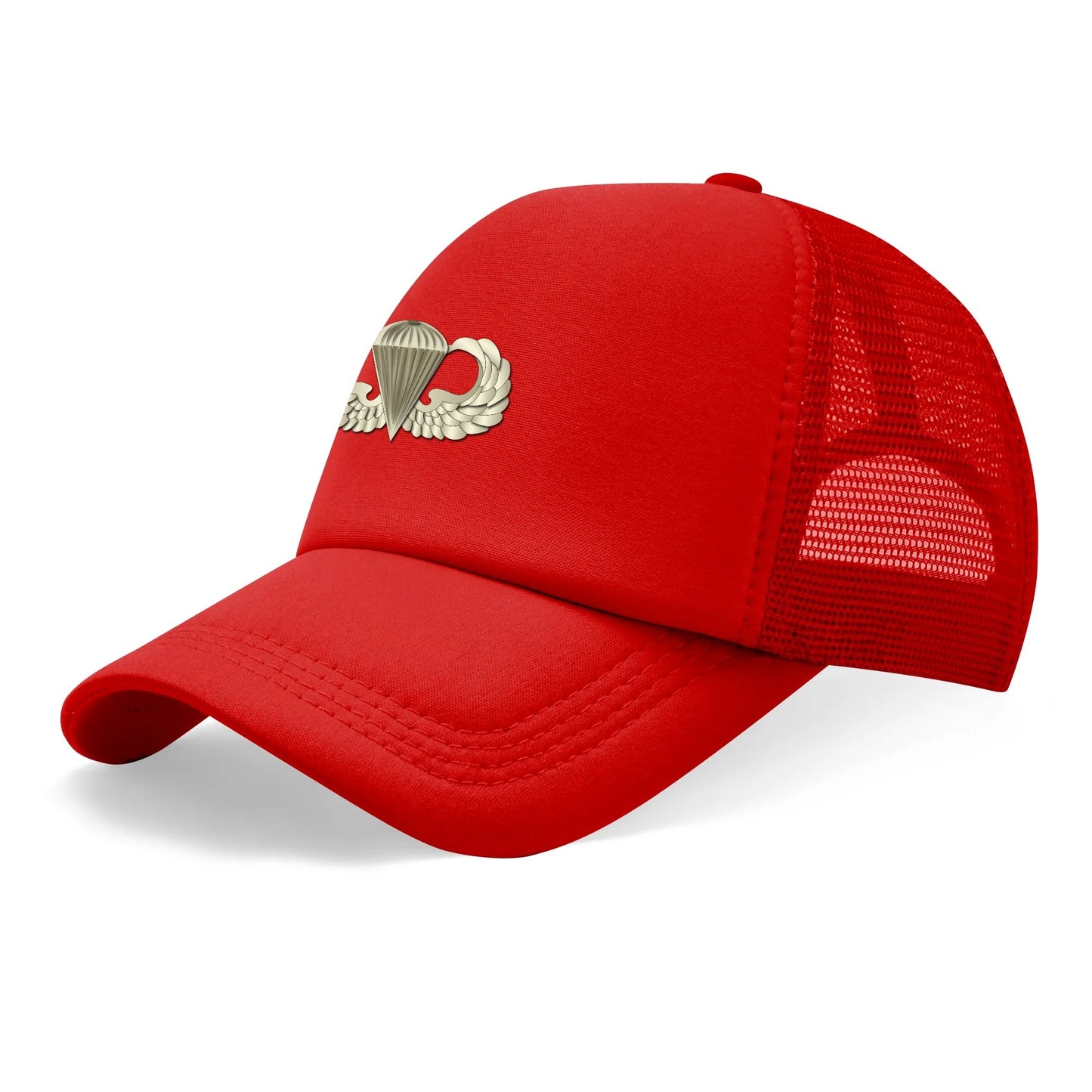 Breathable Mesh Baseball Cap Summer Hat with Front Printed