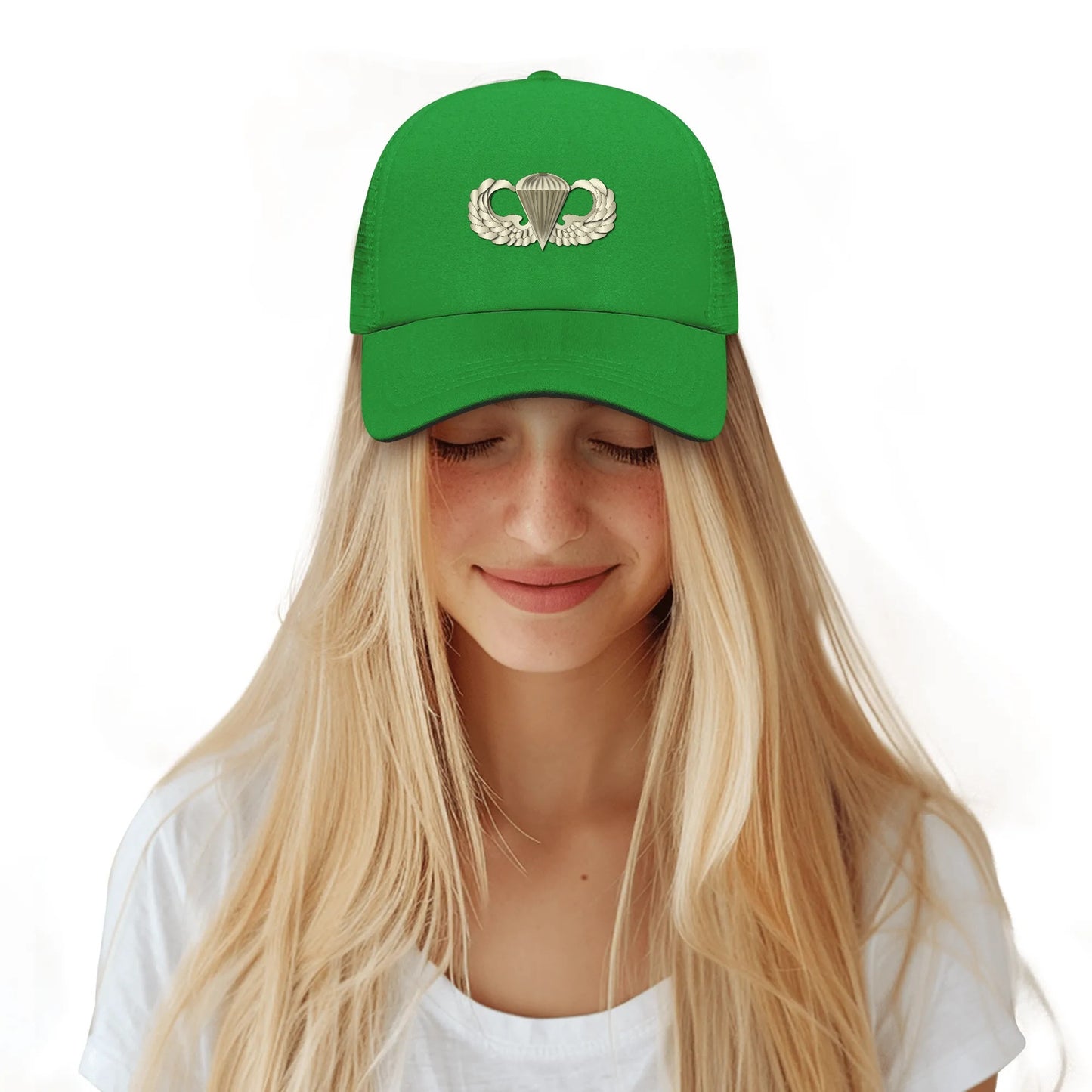 Breathable Mesh Baseball Cap Summer Hat with Front Printed