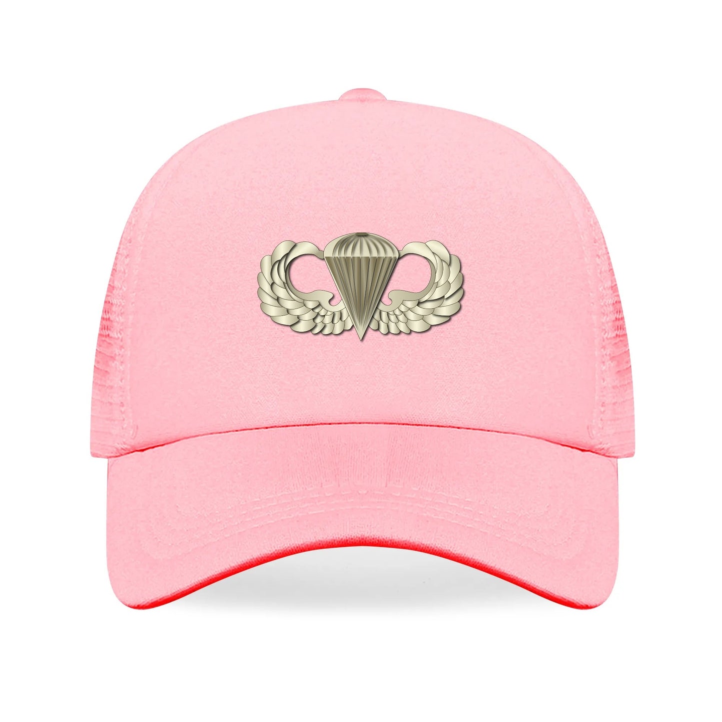 Breathable Mesh Baseball Cap Summer Hat with Front Printed