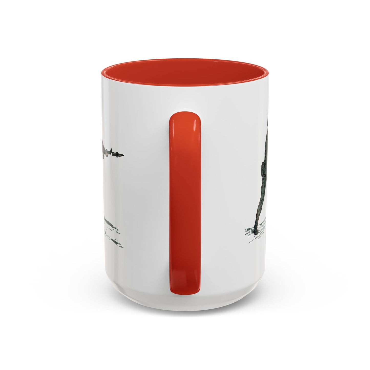 Accent Coffee Mug (11oz & 15oz) - Bayonet Training-Modified Thrust X 300