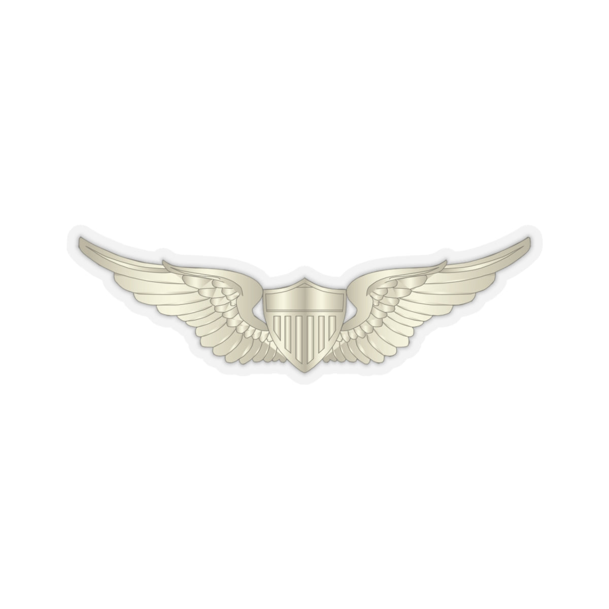 Kiss-Cut Stickers - Aviator - Pilot Badge wo Txt