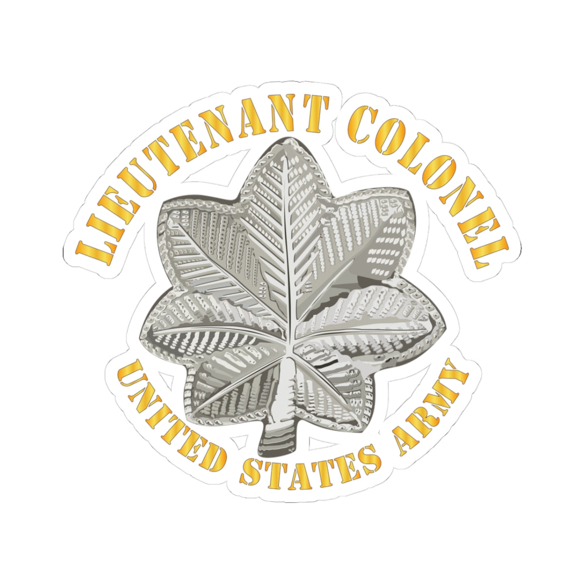 Kiss-Cut Stickers - Lieutenant Colonel - LTC - V1