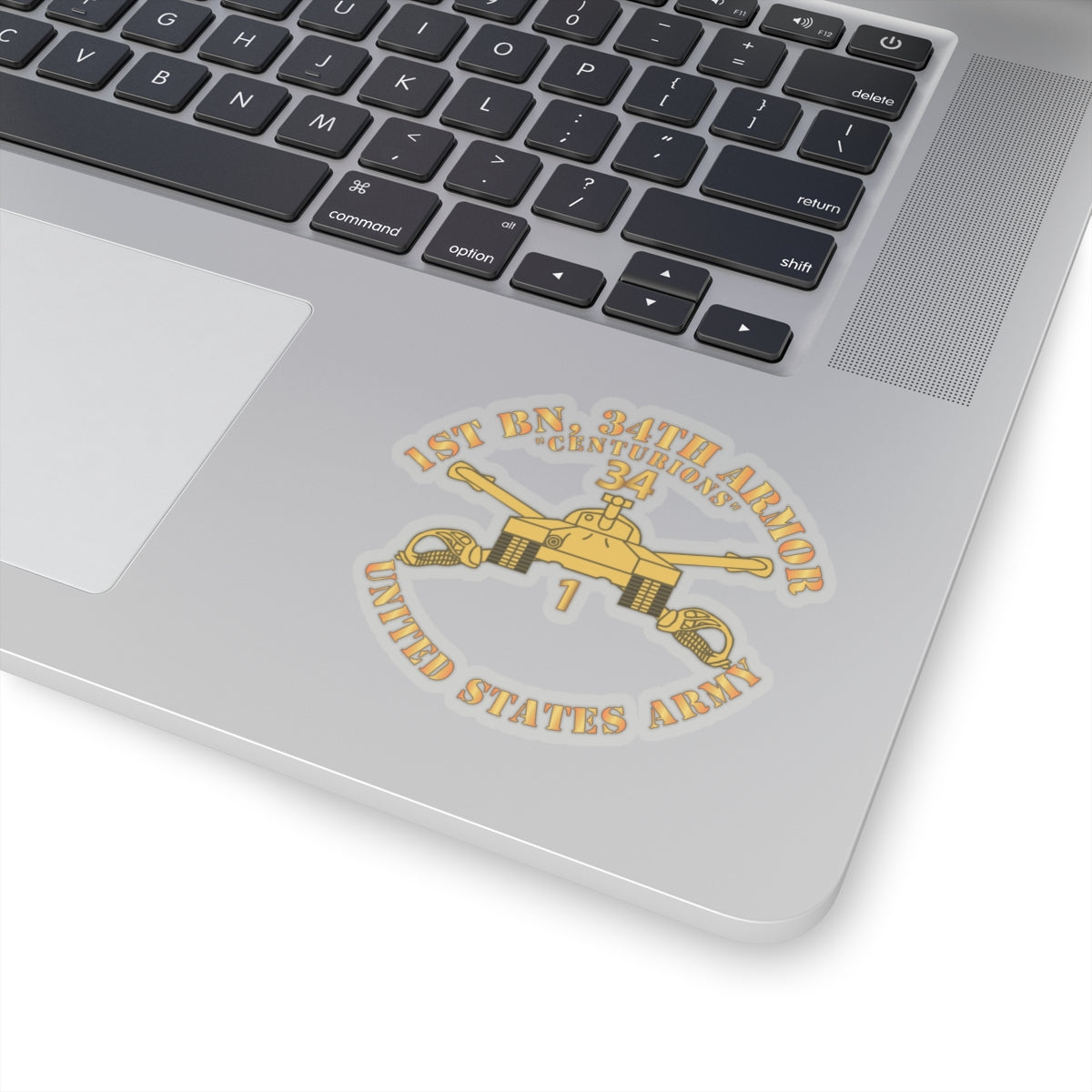 Kiss-Cut Stickers - 1st Bn, 34th Armor - Centurions - Armor Branch