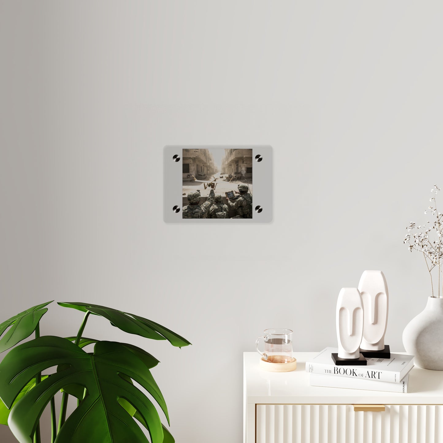 Acrylic Wall Art Panel - UAV Raven in Iraq war