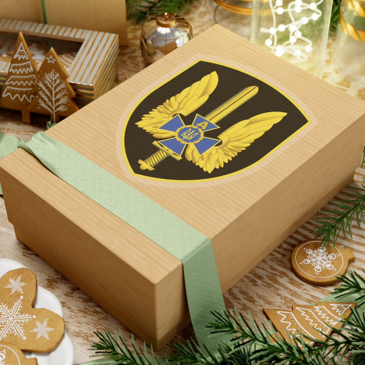 Kiss-Cut Stickers - Ukraine - Alpha Group - Ukrainian Spetsnaz wo Txt  X 300