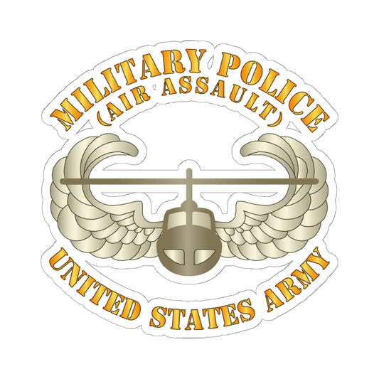 Kiss-Cut Stickers - Military Police w Air Assault Badge
