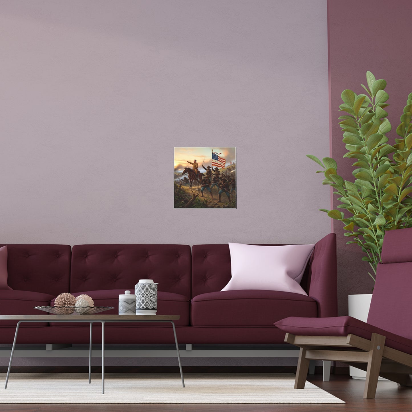 Indoor and Outdoor Silk Posters - Charge up JanJuan Hill