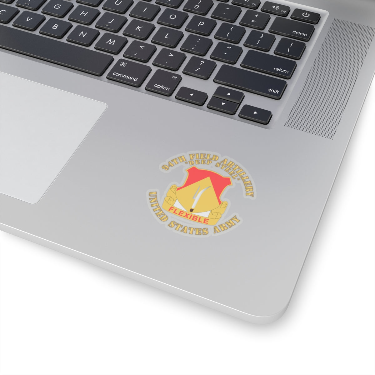 Kiss-Cut Stickers - 94th Field Artillery Regiment - Deep Steel