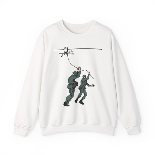 Crewneck Sweatshirt - Airborne - Lateral Drift Trainer X 300