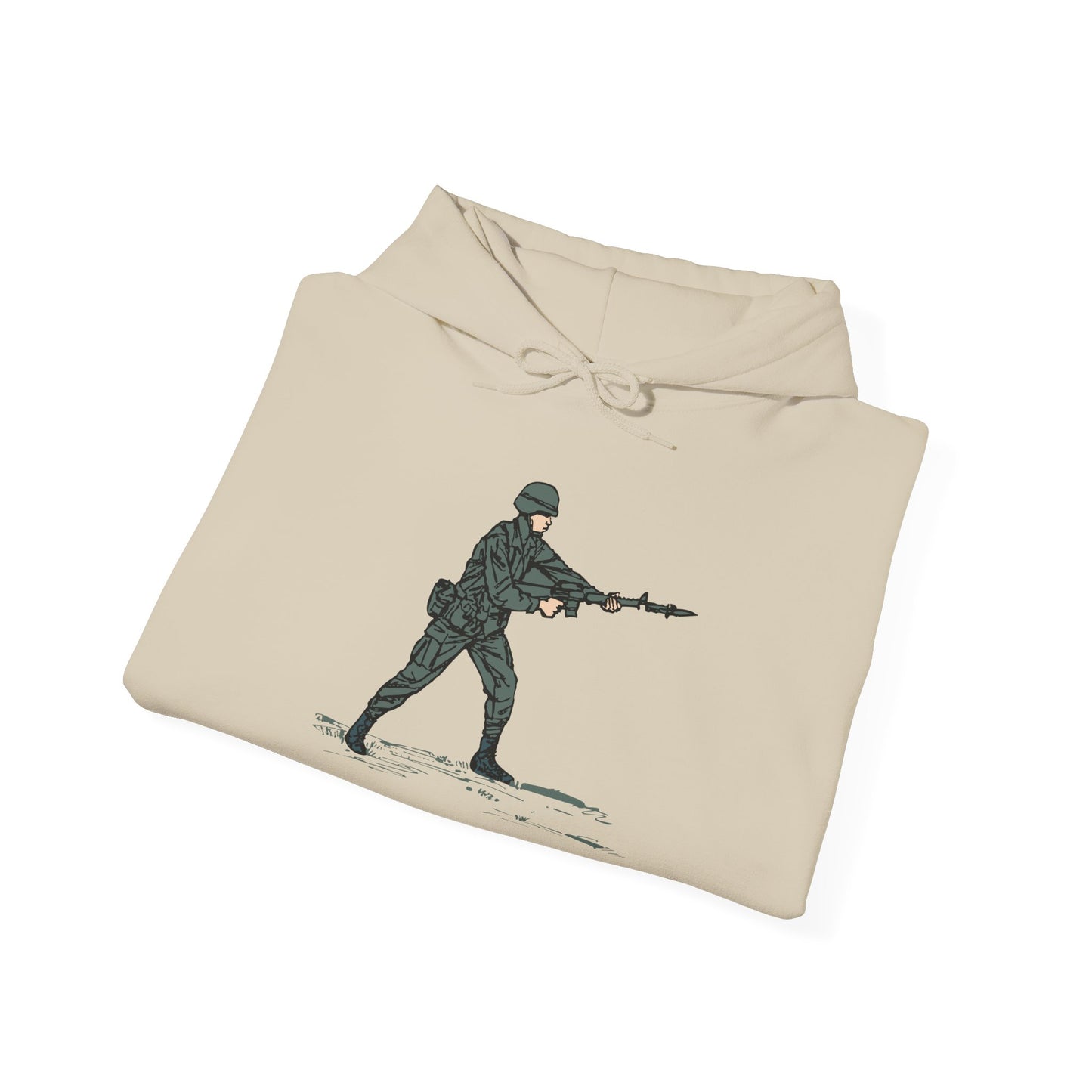 Unisex Heavy Blend Hooded Sweatshirt - Bayonet Training-Modified Thrust X 300