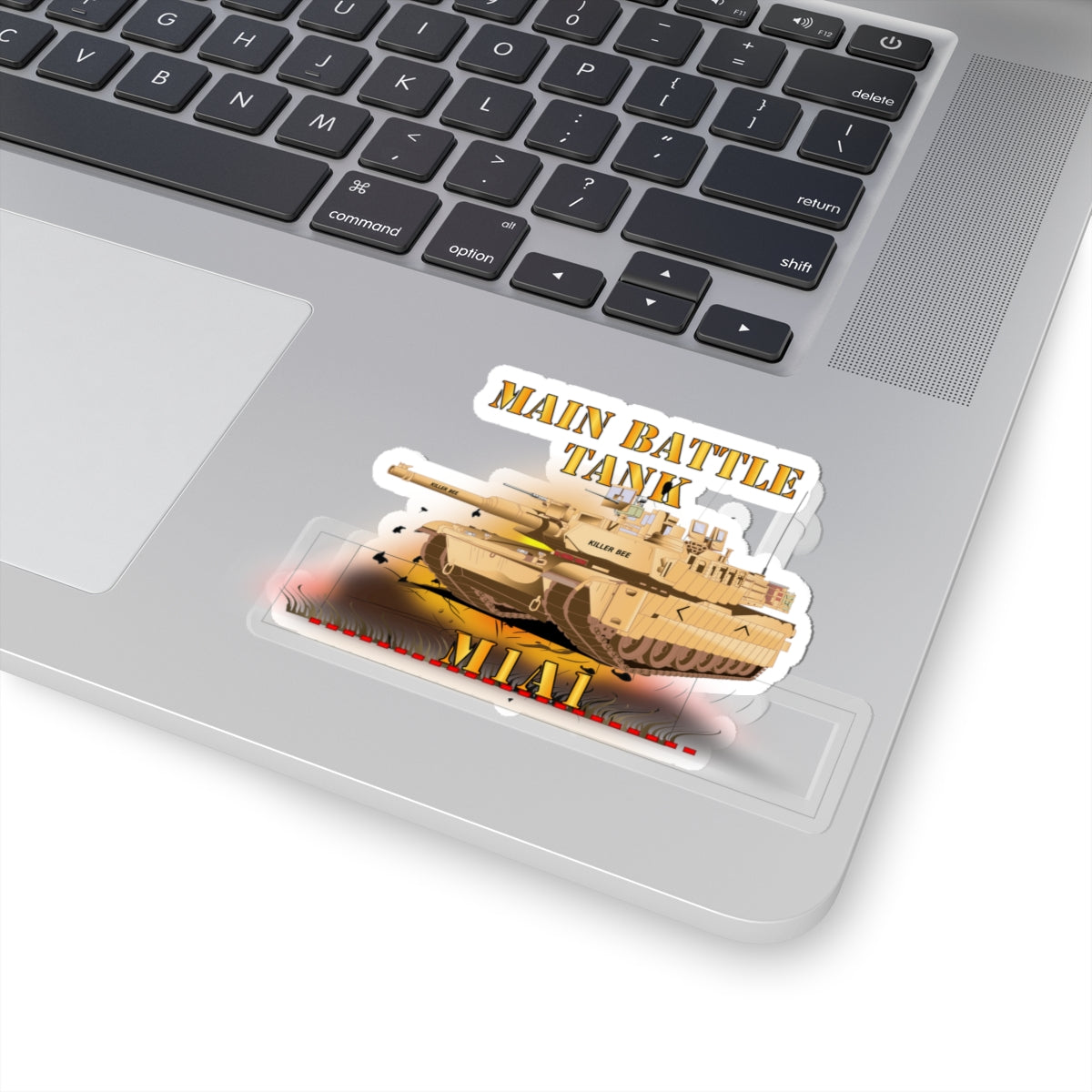 Kiss-Cut Stickers - Main Battle Tank - M1A1 X 300