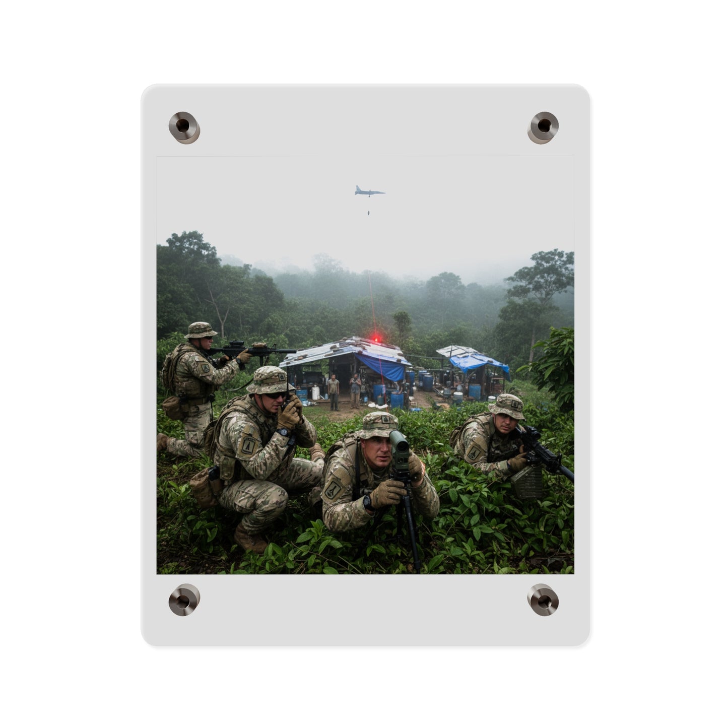 Acrylic Wall Art Panel - Jungle lab