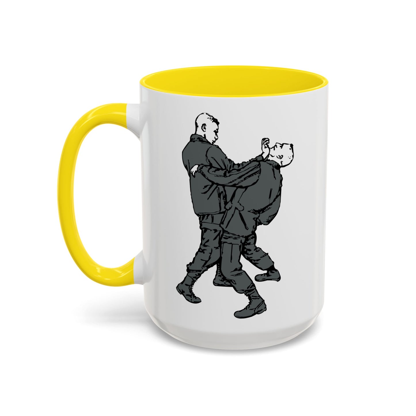 Accent Coffee Mug (11oz & 15oz) - Palm-Heel Strike to Chin X 300