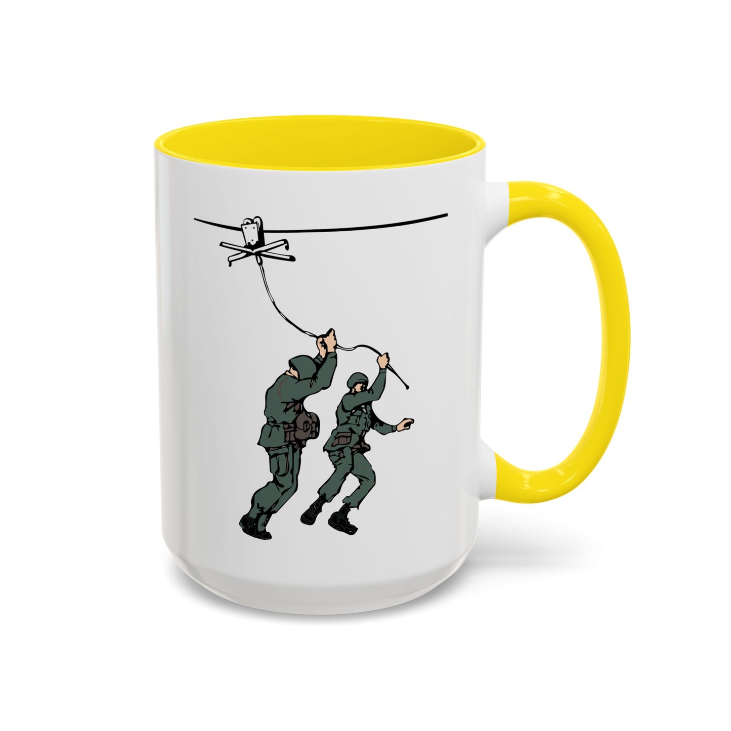 Accent Coffee Mug (11oz & 15oz) - Airborne - Lateral Drift Trainer X 300