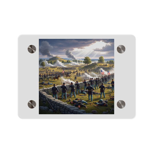 Acrylic Wall Art Panel - Battle of Gettysburg
