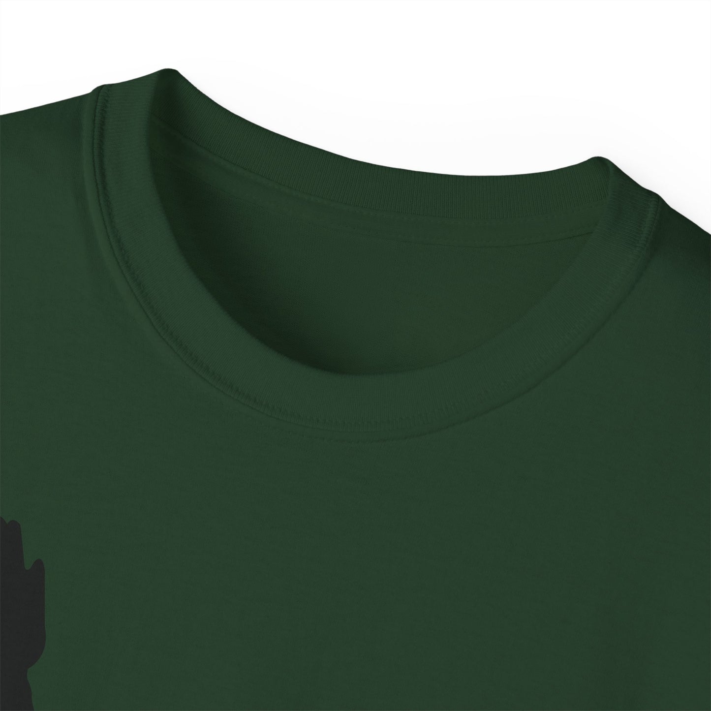 Unisex Ultra Cotton Tee - Army - Soldier - Halt - Silhouette X 300