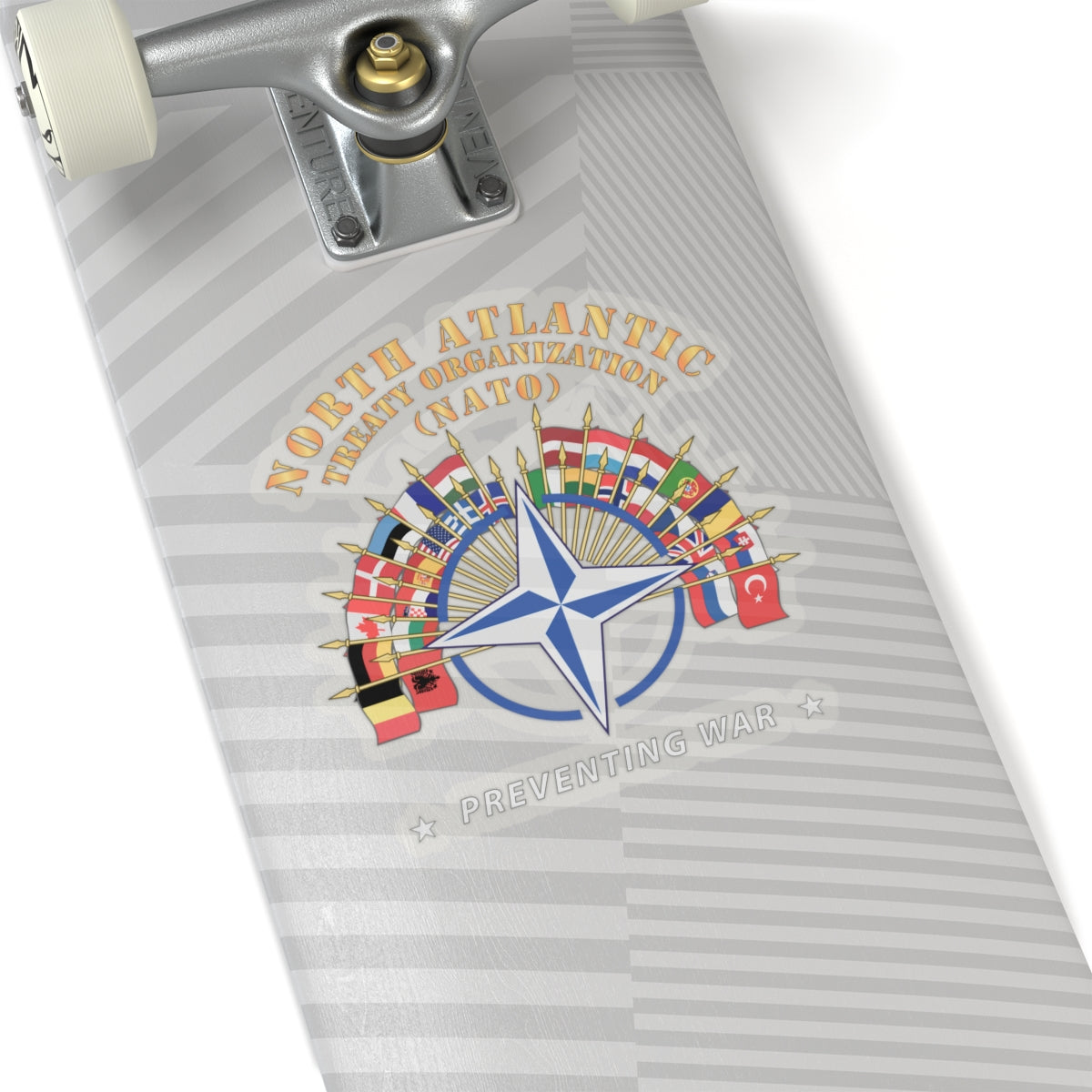 Kiss-Cut Stickers - NATO - Preventing War X 300