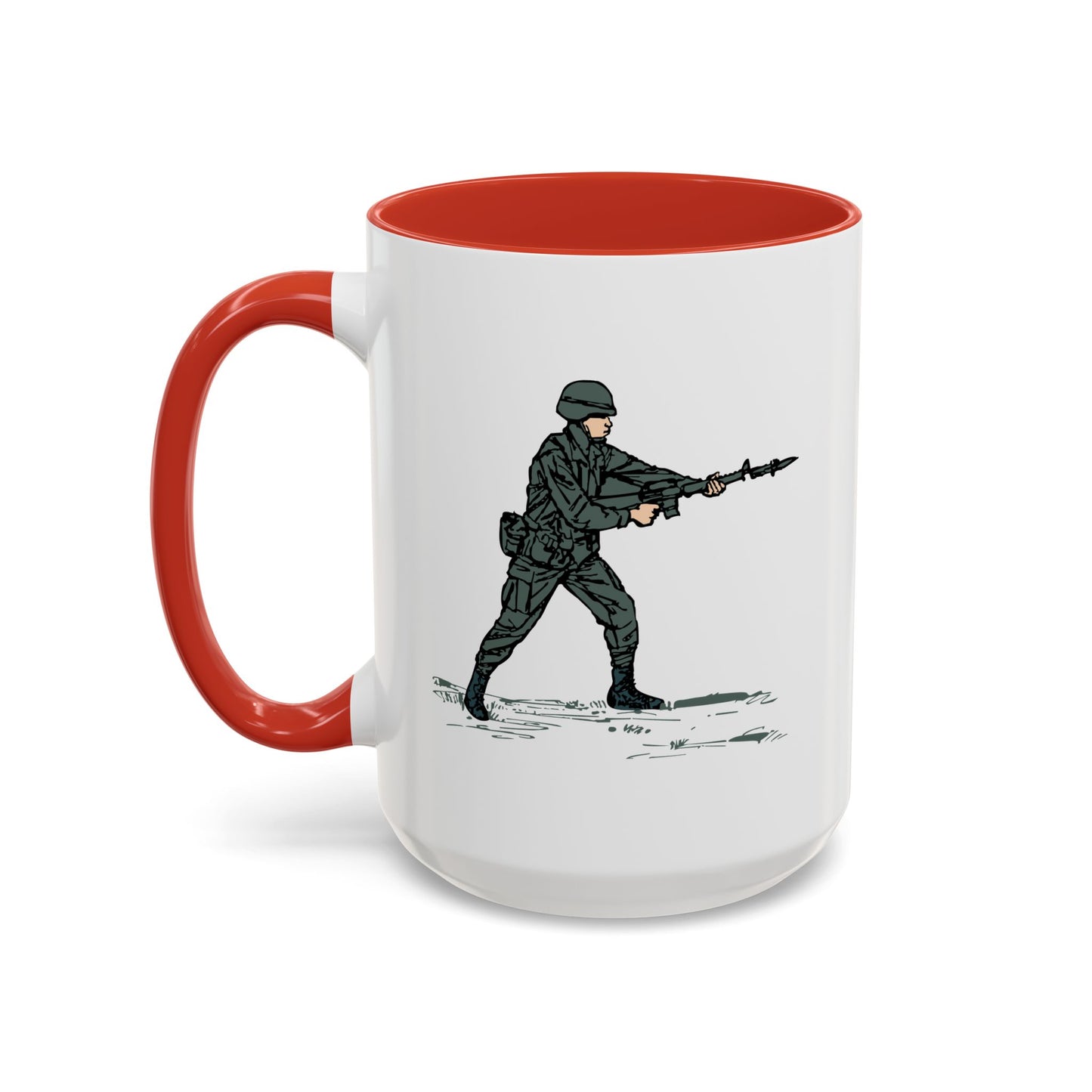 Accent Coffee Mug (11oz & 15oz) - Bayonet Training-Modified Thrust X 300