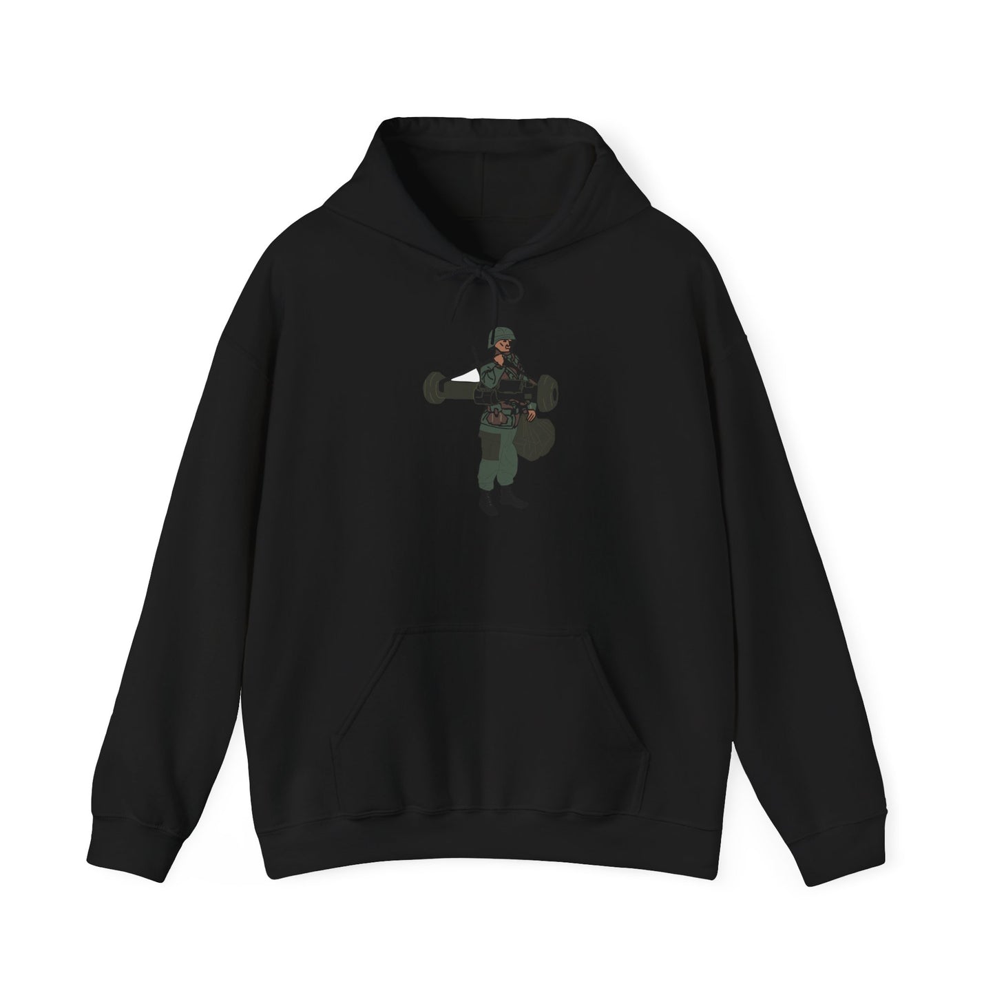 Unisex Heavy Blend Hooded Sweatshirt - Ant Armor Javelin Move X 300