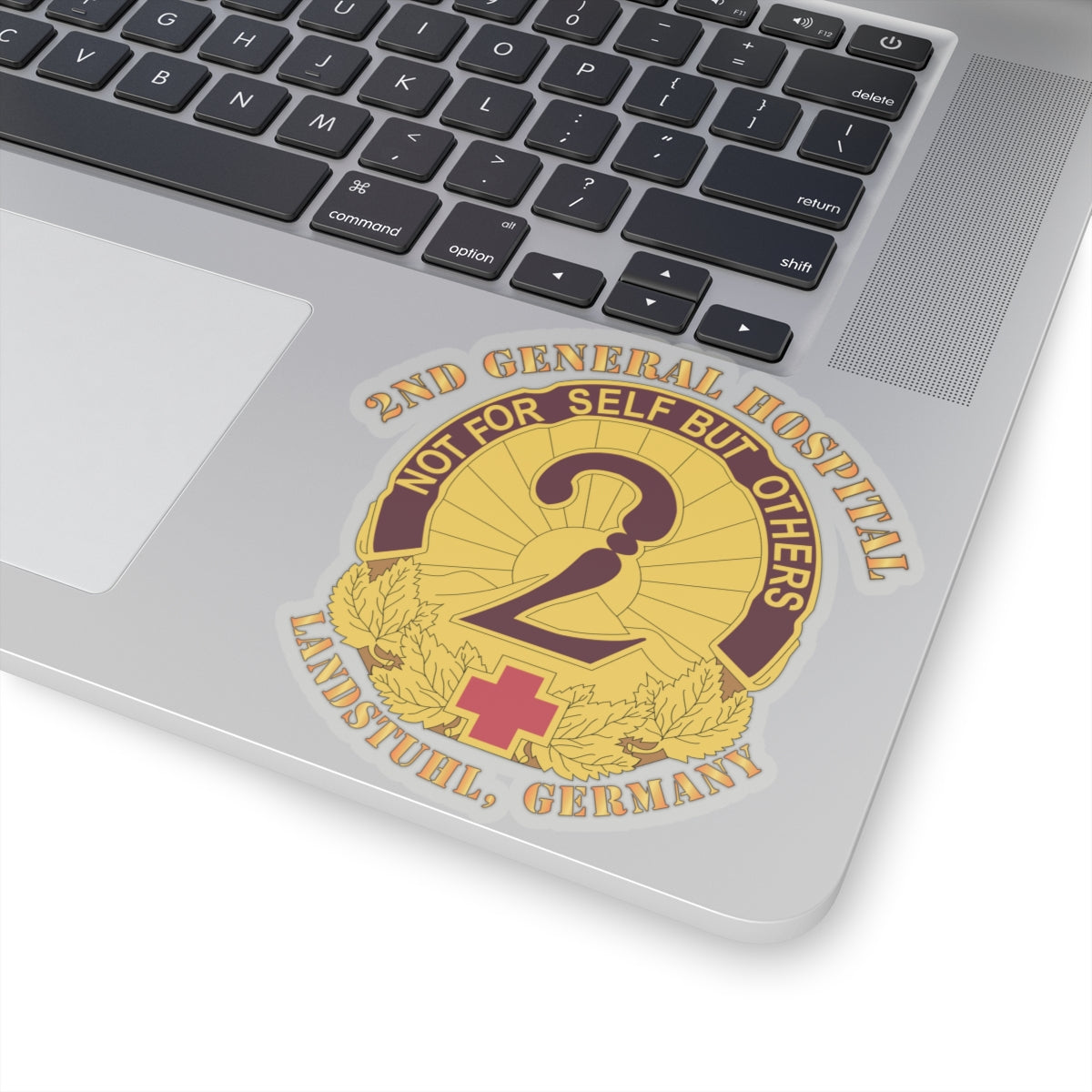 Kiss-Cut Stickers - 2nd General Hospital - Landstuhl Germany
