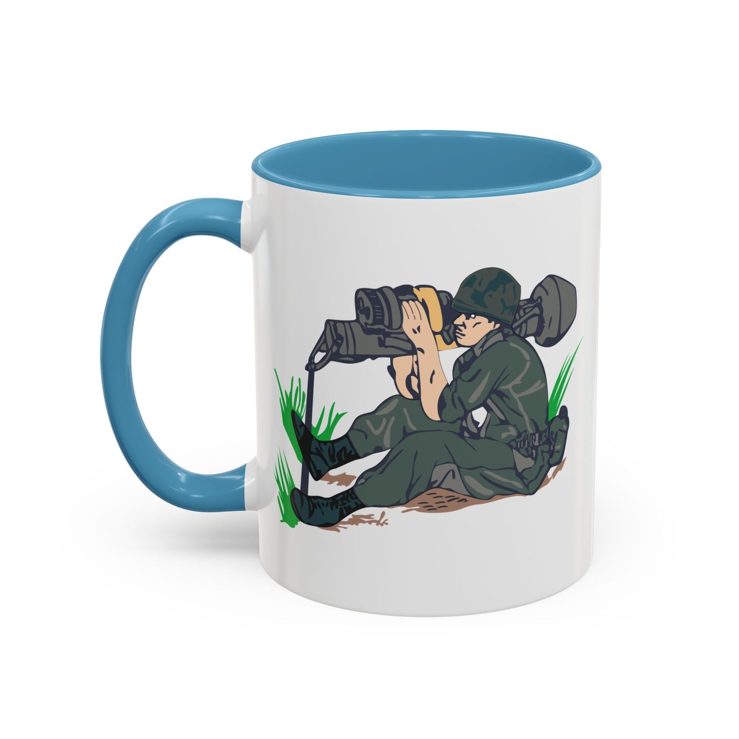 Accent Coffee Mug (11oz & 15oz) - Anti Armor M47 Dragon X 300