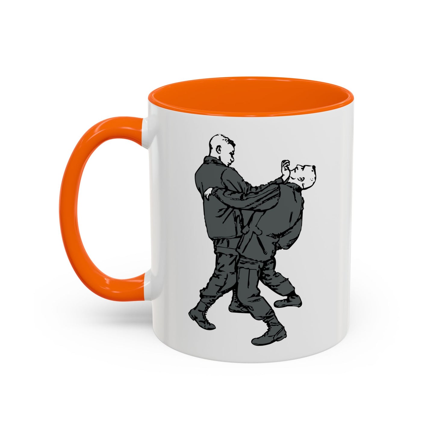 Accent Coffee Mug (11oz & 15oz) - Palm-Heel Strike to Chin X 300