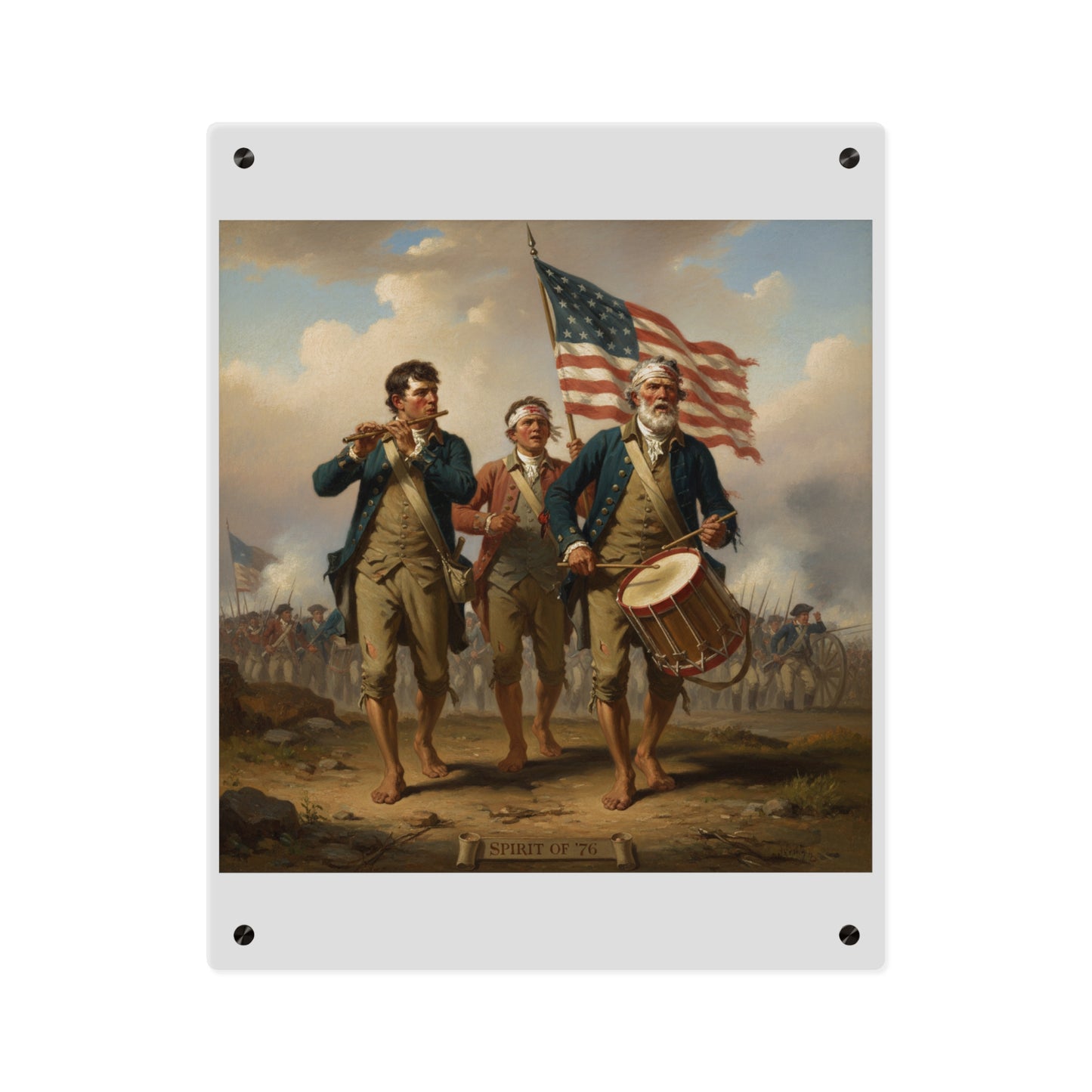 Acrylic Wall Art Panel - Spirit of 76