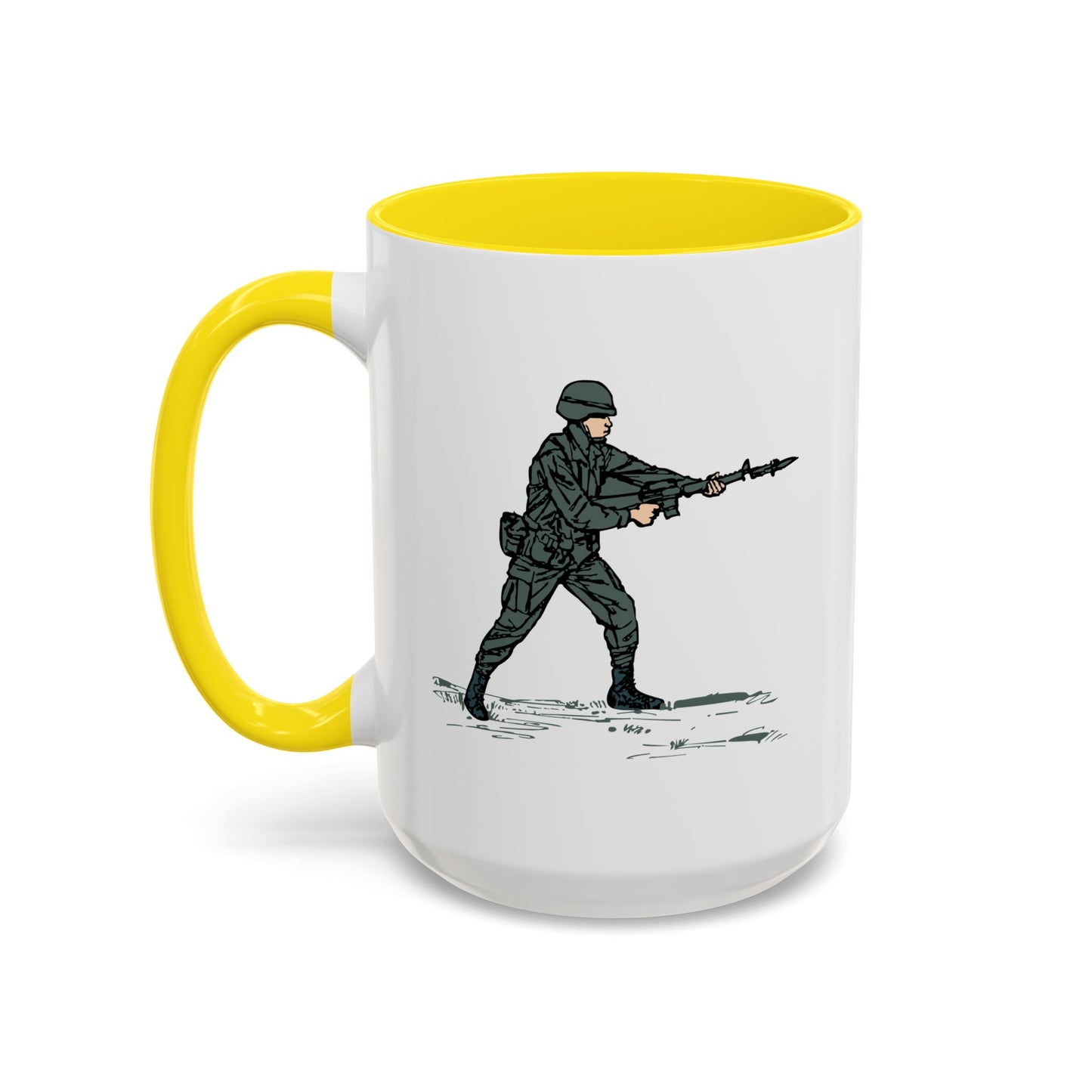Accent Coffee Mug (11oz & 15oz) - Bayonet Training-Modified Thrust X 300