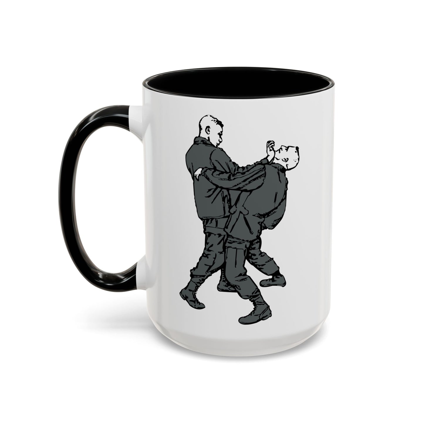Accent Coffee Mug (11oz & 15oz) - Palm-Heel Strike to Chin X 300