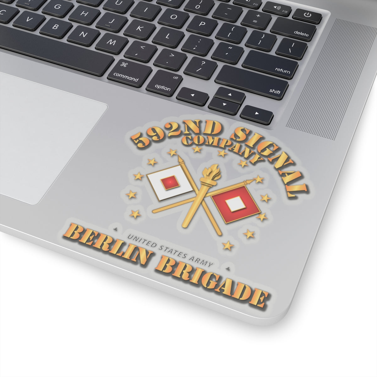 Kiss-Cut Stickers - 592d Signal Company - Berlin Brigade