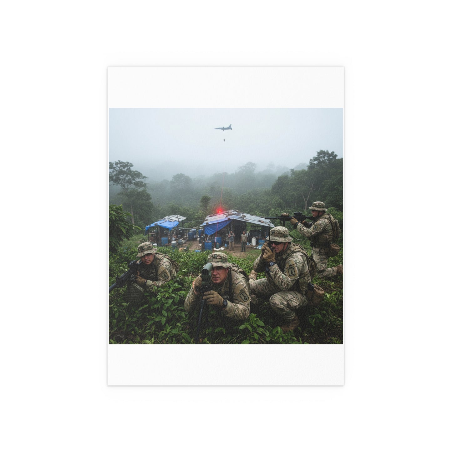 Indoor and Outdoor Silk Posters - Jungle lab